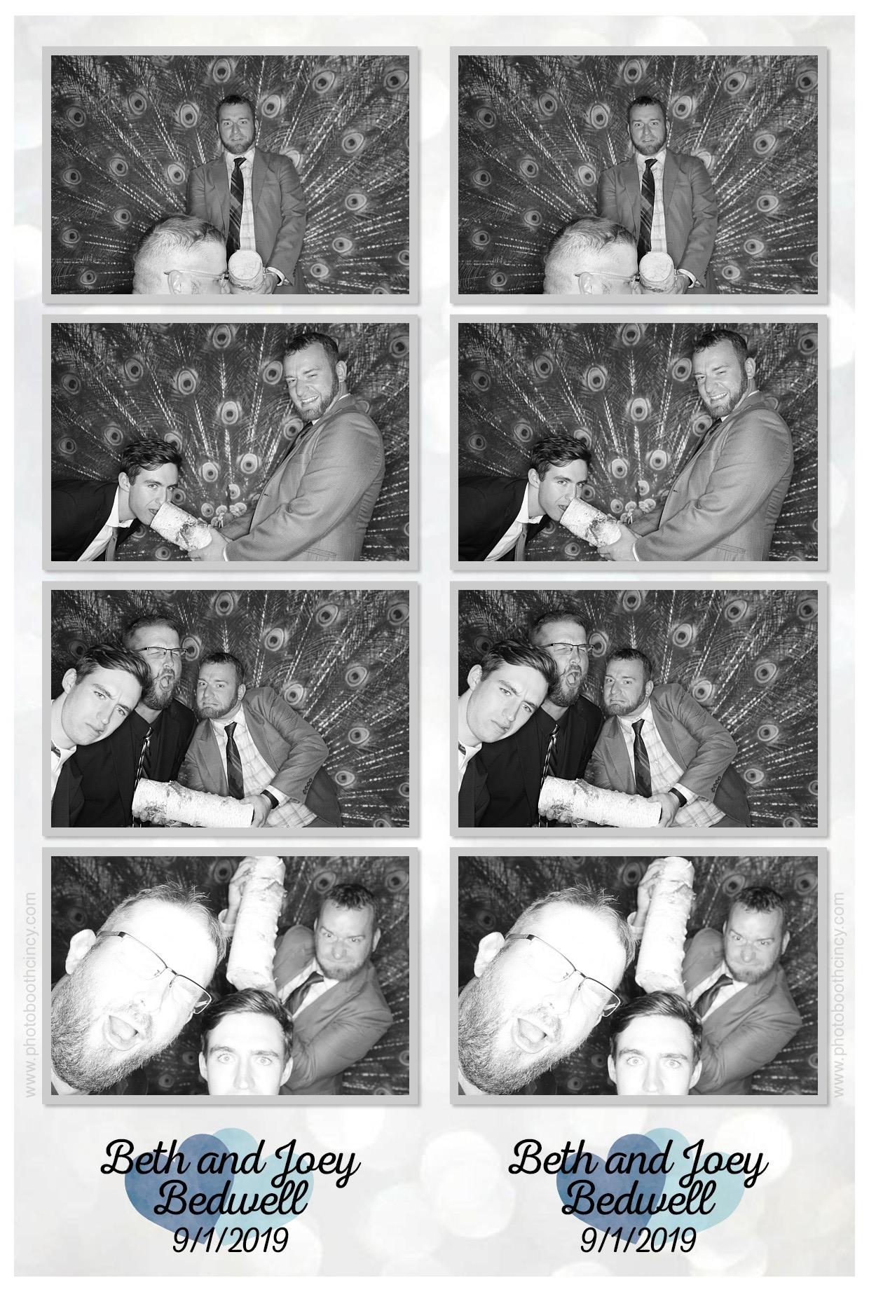 Elizabeth (Beth) Mulholland &Groom - Joseph (Joey) Bedwell | View more photos from the event at gallery.photoboothcincy.com/u/PhotoBoothCincy/Elizabeth-Beth-Mulholland-Groom-Joseph-Joey-Bedwell